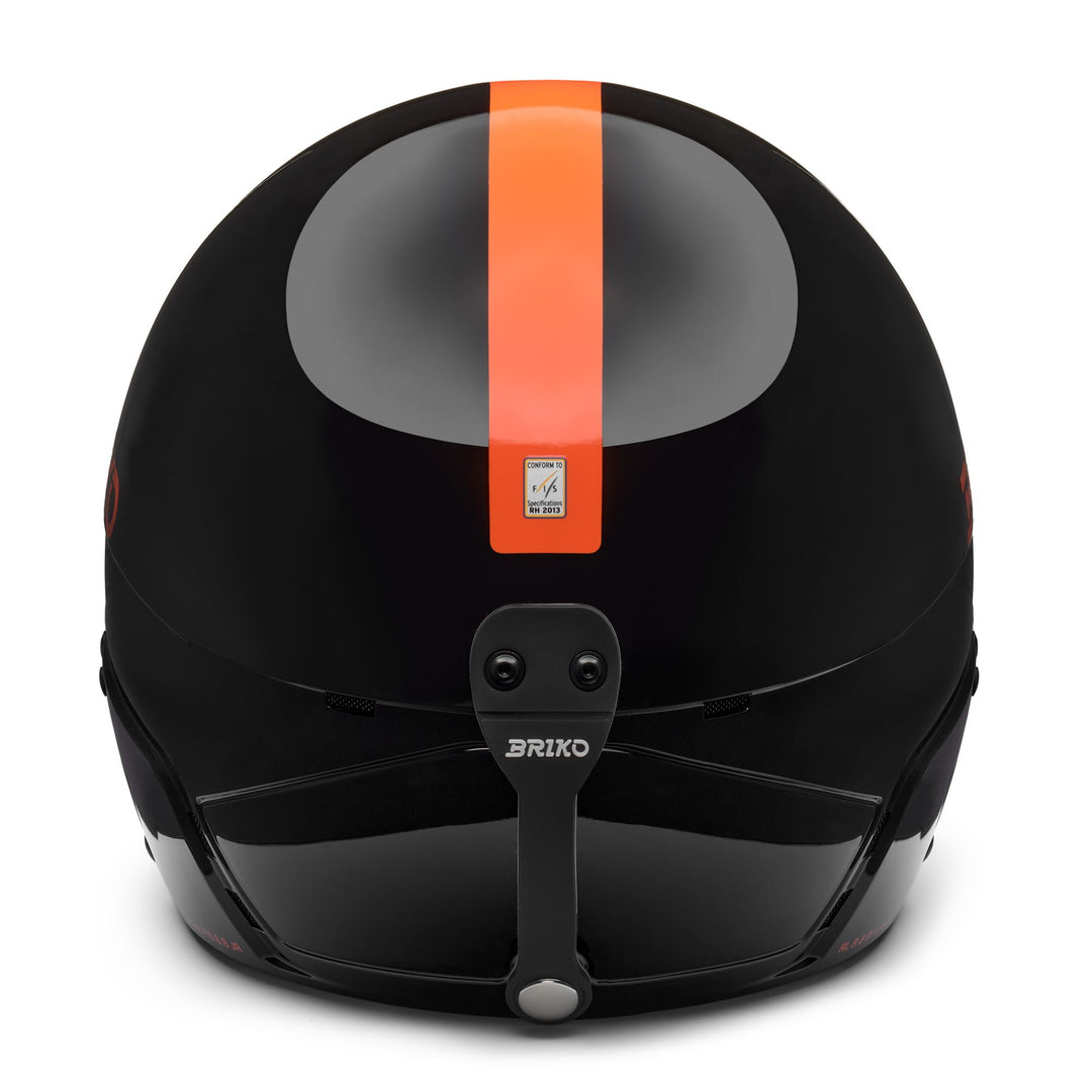 VULCANO FIS 6.8 JR - Helmets - Helmet - Kid unisex - Shiny Black-Orange Fluo main