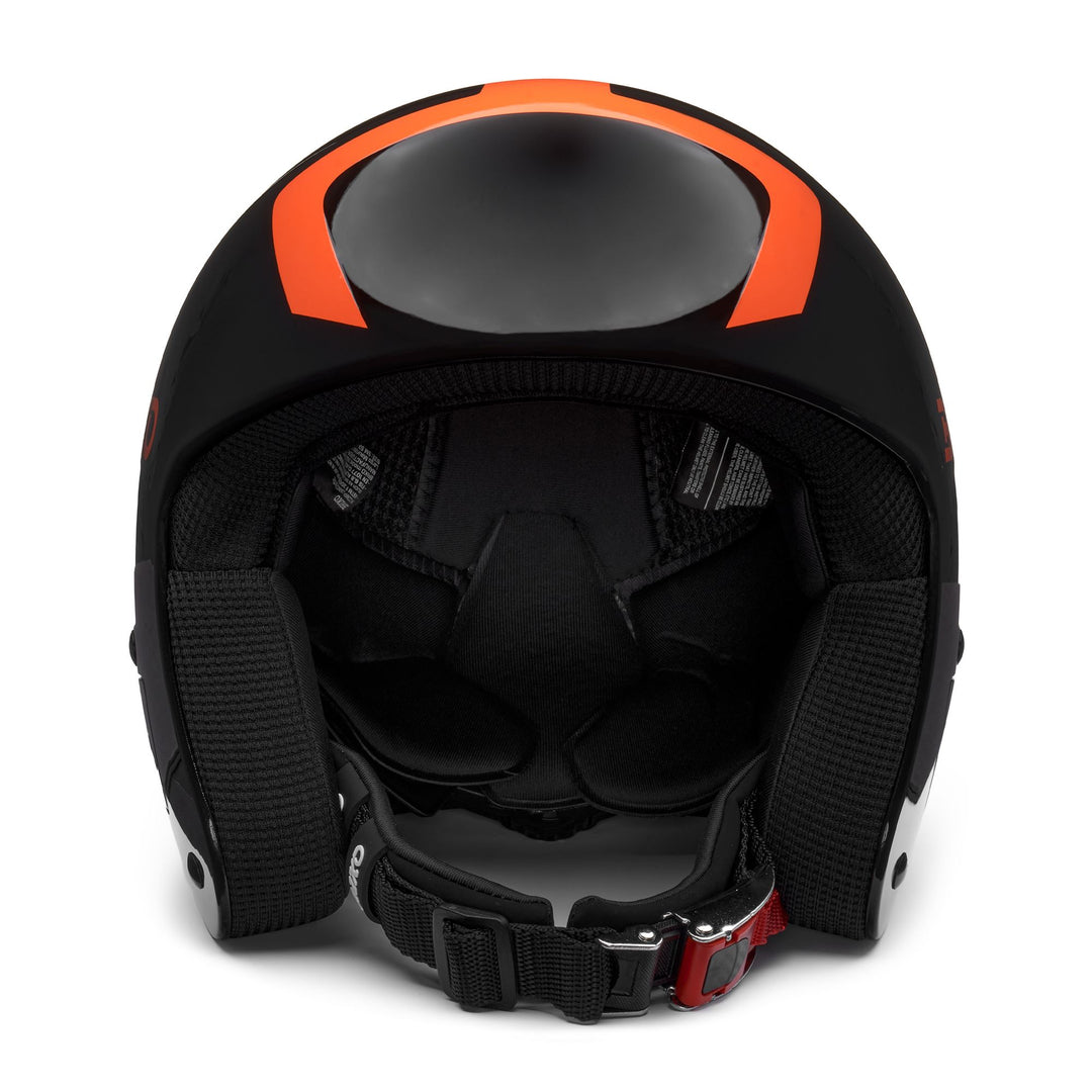 Black Kid's Ski Helmet with 3D Adjustment System main