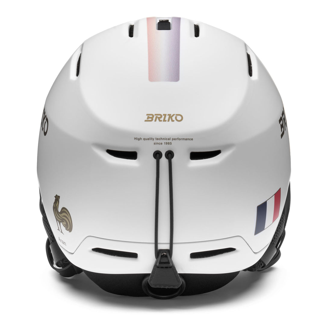 ARAN FRANCE - Helmets - Helmet - Unisex - MATT WHITE-GOLD-BISCAY BLUE-CARDINAL RED main