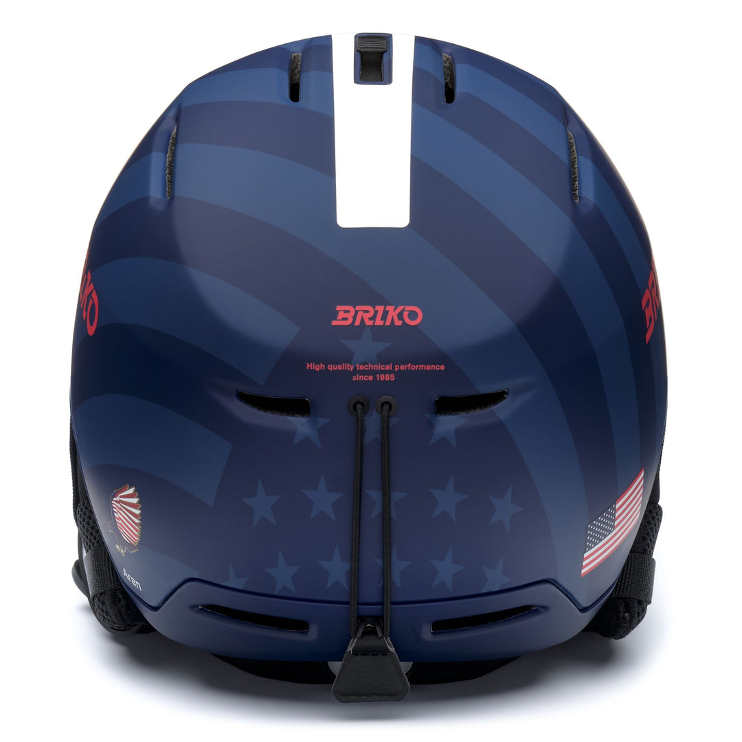 ARAN USA - Helmets - Helmet - Unisex - Matt Tangaroa Blue-Biscay Blue-Cardinal Red-White main