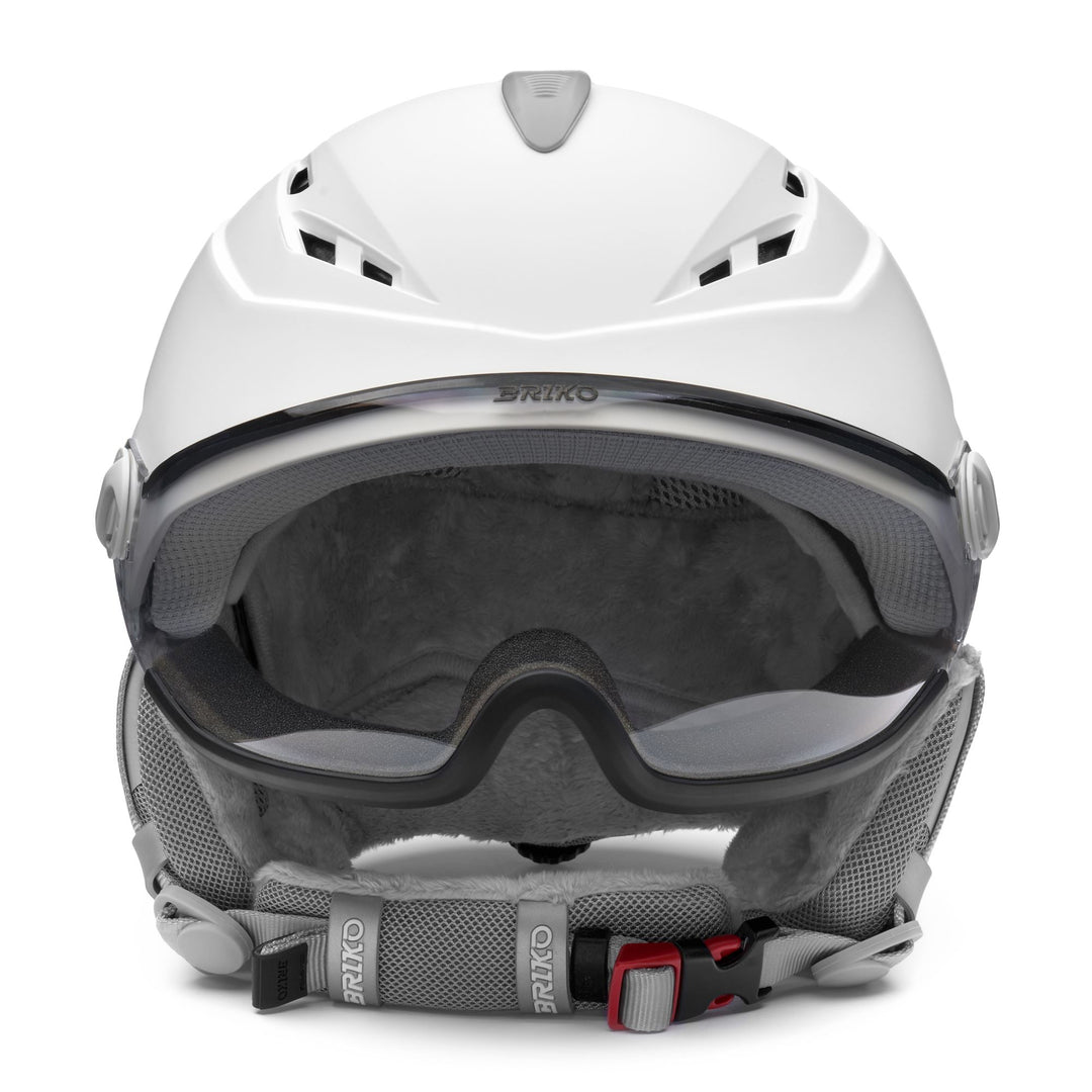 Grey Women's Ski Helmet with Adjustable Ventilation System main