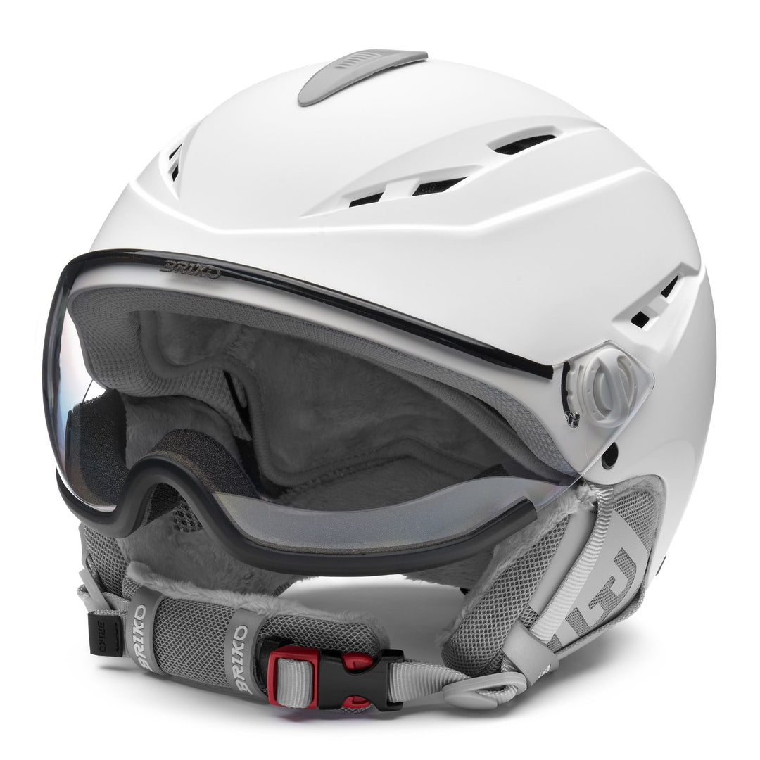 Grey Women's Ski Helmet with Adjustable Ventilation System main