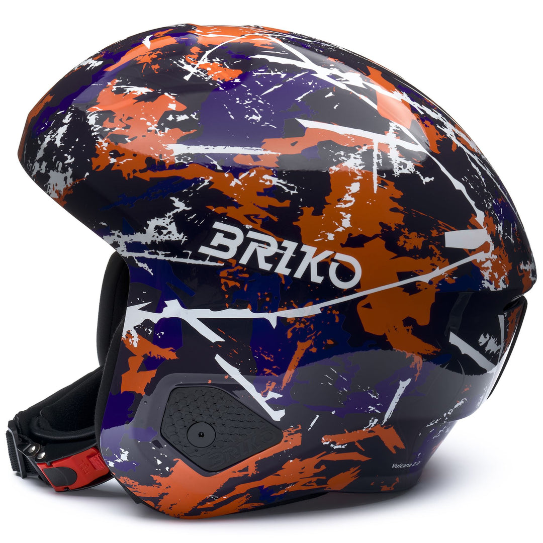 VULCANO 2.0 GRAPHIK - Caschi - Casco - Unisex - Shiny Orange - Meteorite Violet main