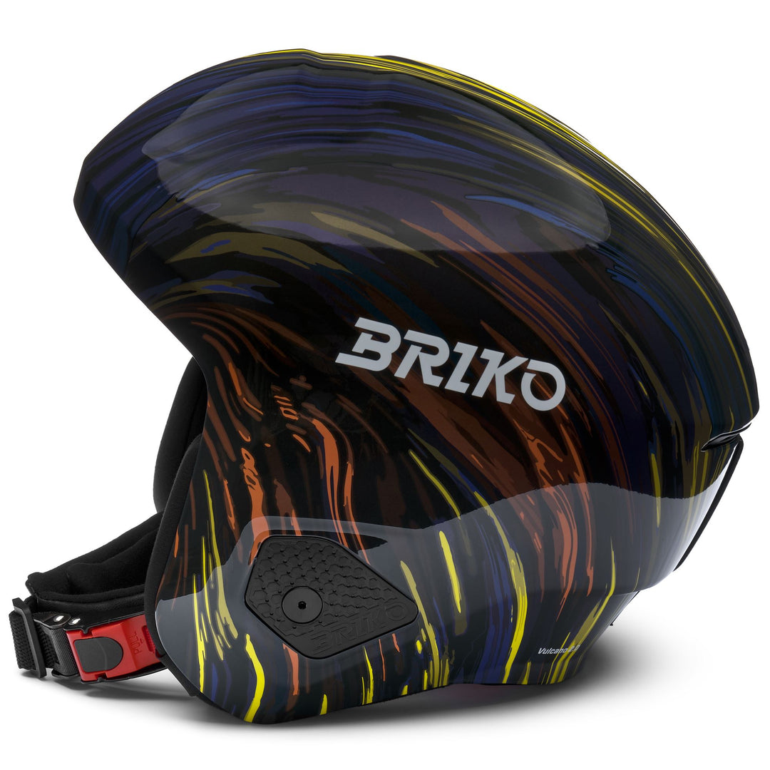 VULCANO 2.0 GRAPHIK - Helmets - Helmet - Unisex - Shiny Cobalt Blue-Yellow-Orange-Black main