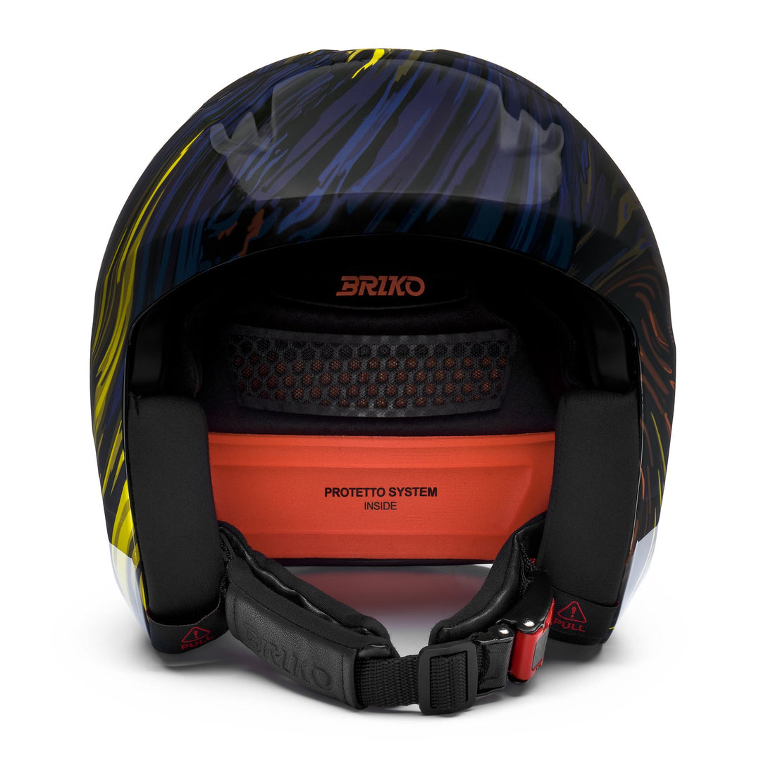 VULCANO 2.0 GRAPHIK - Helmets - Helmet - Unisex - Shiny Cobalt Blue-Yellow-Orange-Black main