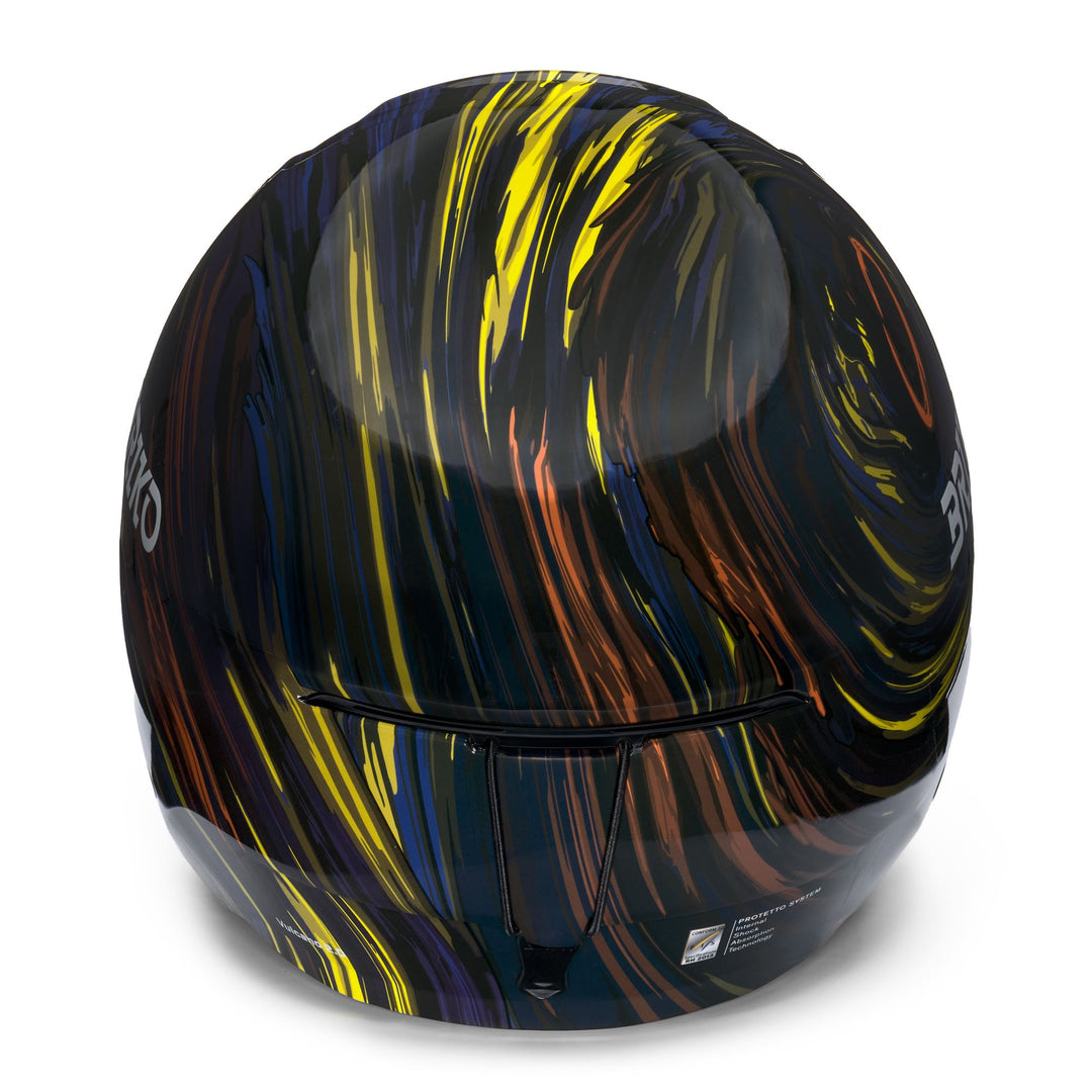 VULCANO 2.0 GRAPHIK - Helmets - Helmet - Unisex - Shiny Cobalt Blue-Yellow-Orange-Black main
