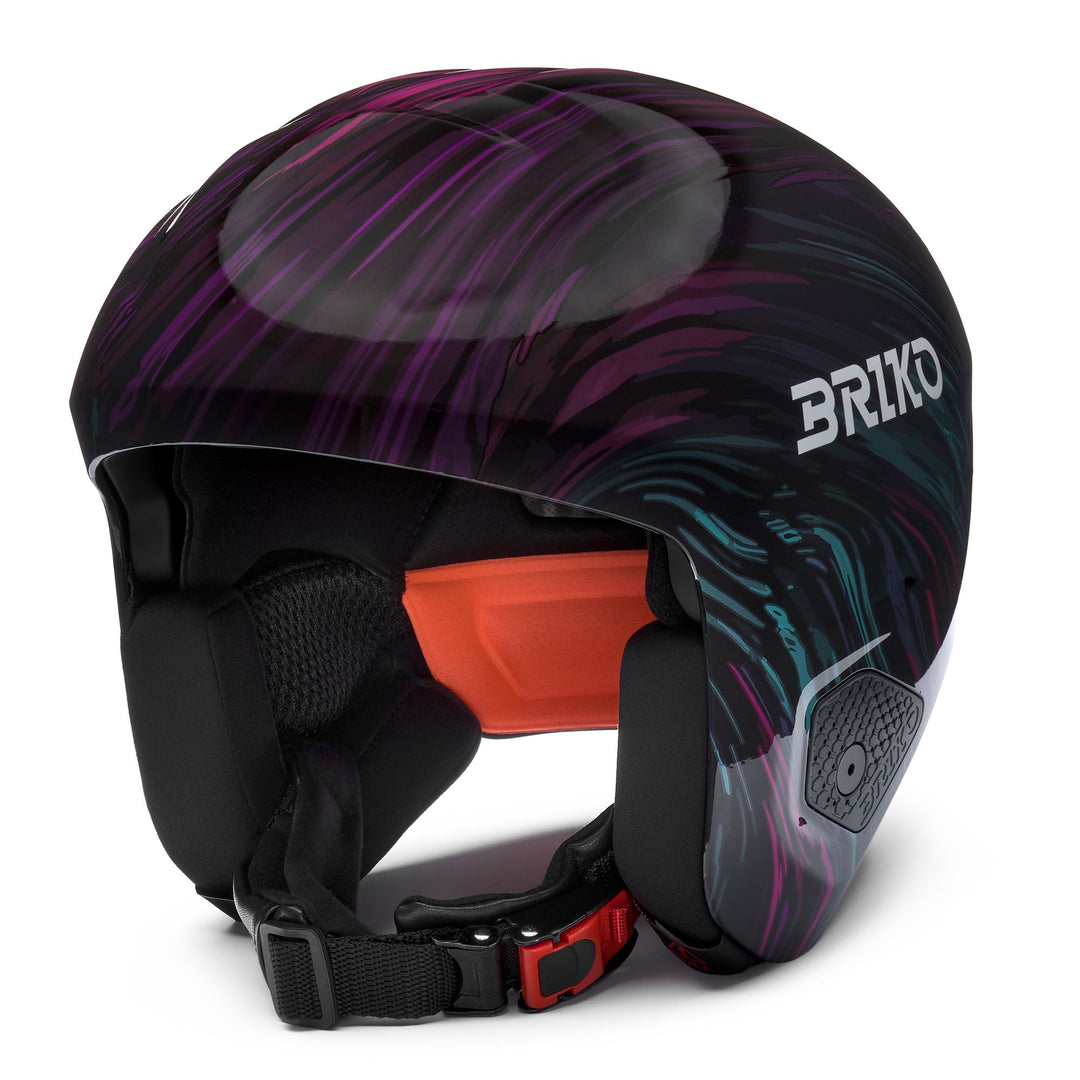 VULCANO 2.0 GRAPHIK - Helmets - Helmet - Unisex - Shiny Seance Violet- Black-Pink-Light Blue 01