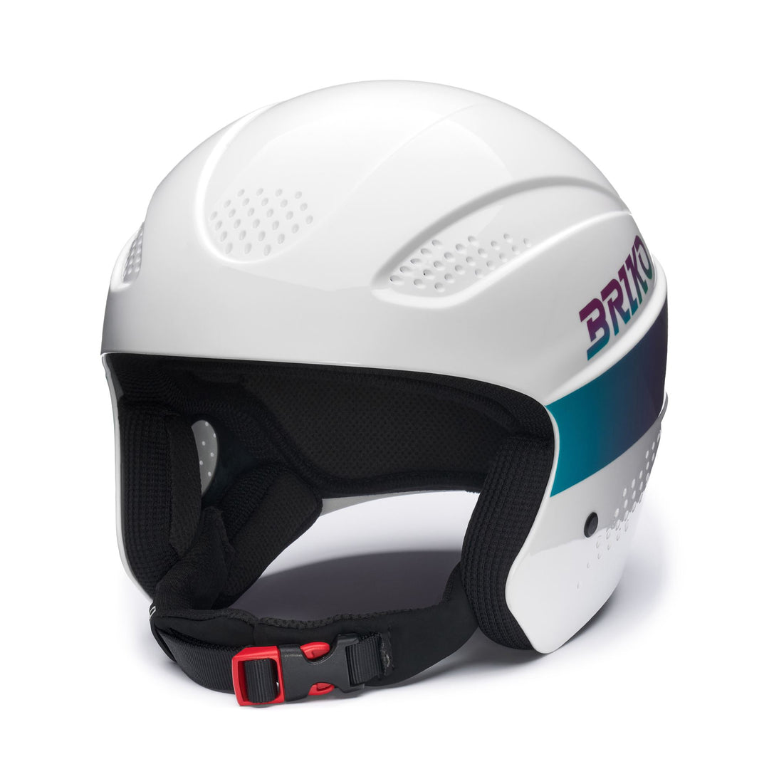 ELIAS - Helmets - Helmet - Unisex - SHINY WHITE-VIOLET-BONDI BLUE 01