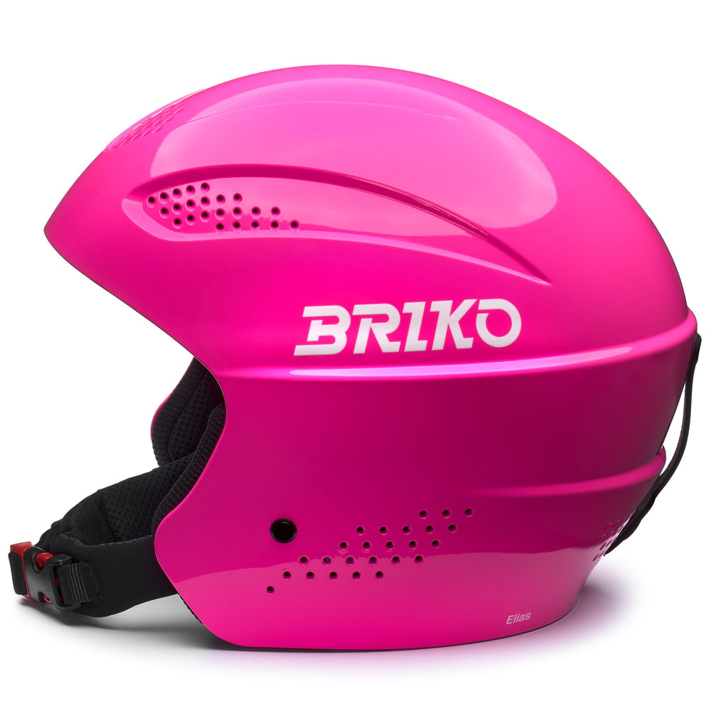 Casque de ski unisexe rouge et blanc avec coque et rembourrage en ABS 02