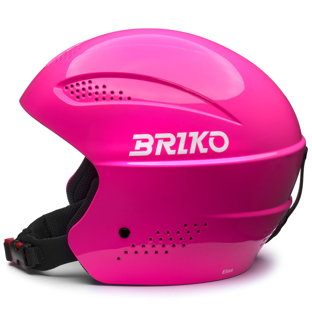 Casco da sci unisex rosso e bianco con calotta in ABS main