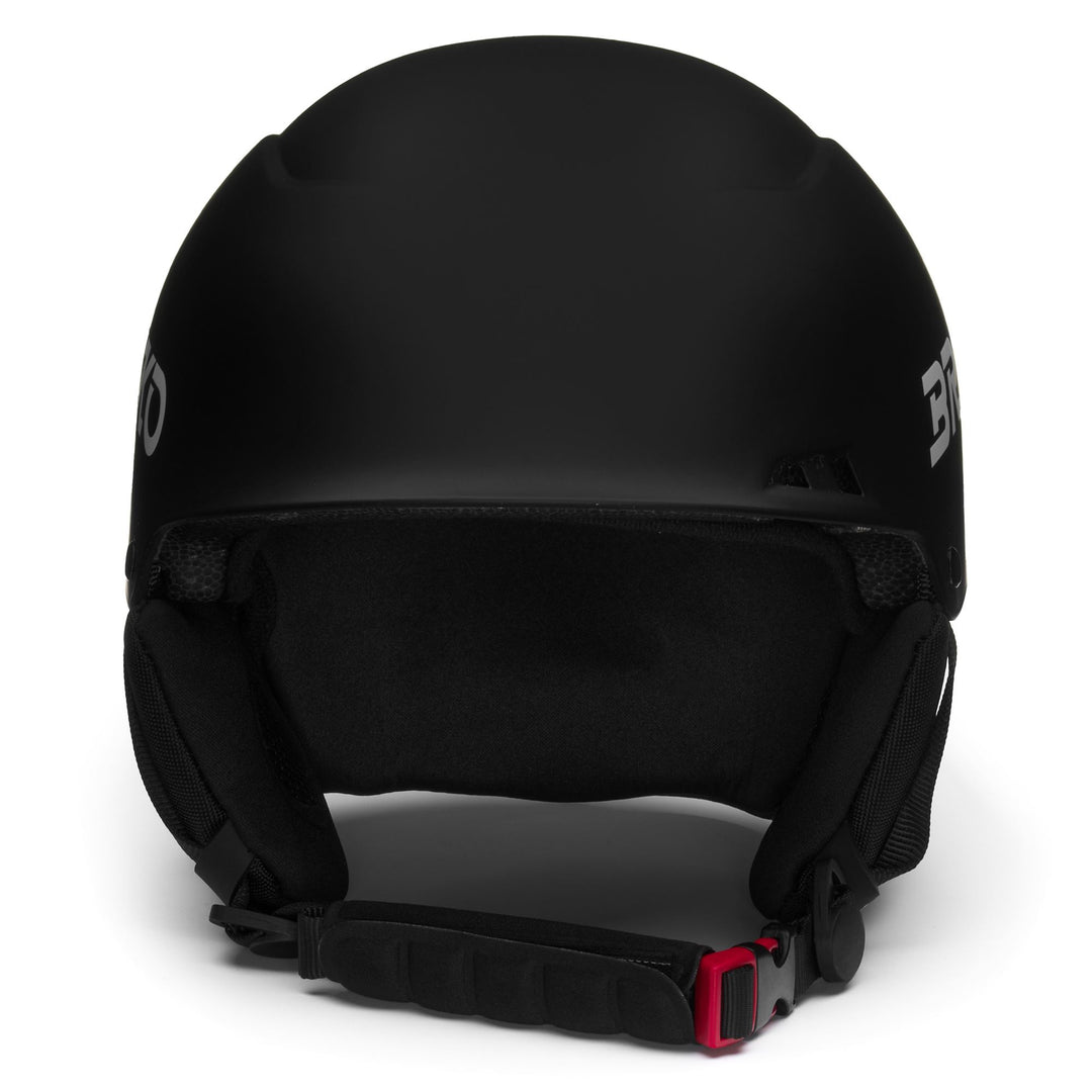 Casque de ski unisexe noir avec rembourrage amovible main