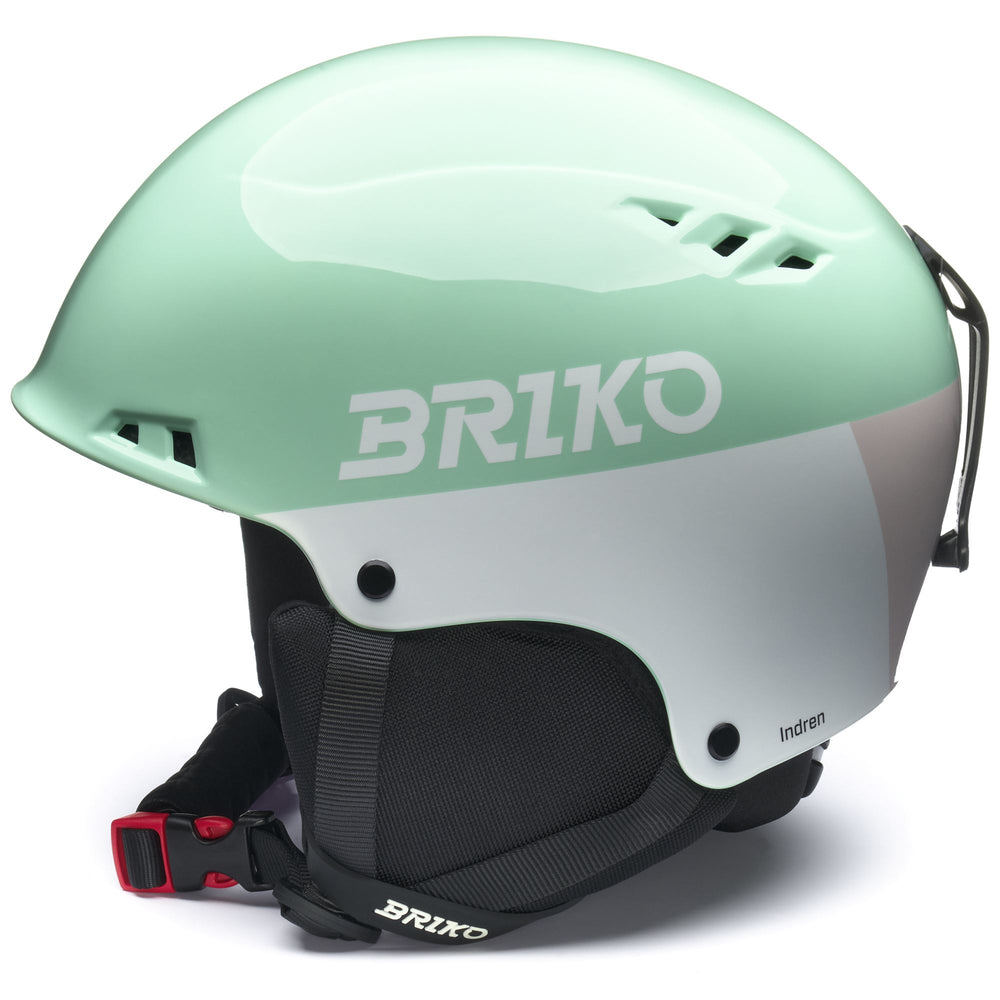 INDREN - Helmets - Helmet - Unisex - Shiny Edgewater Green-White-Oyster Pink 02