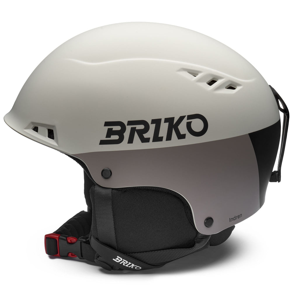 Casque de ski unisexe gris avec rembourrage amovible 02