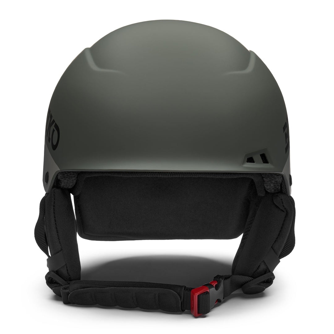 Unisex Grey Ski Helmet with ABS Shell and Removable Ear Pads main