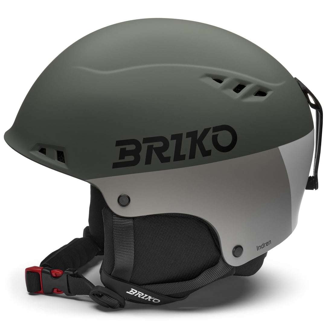 Unisex Grey Ski Helmet with ABS Shell and Removable Ear Pads main