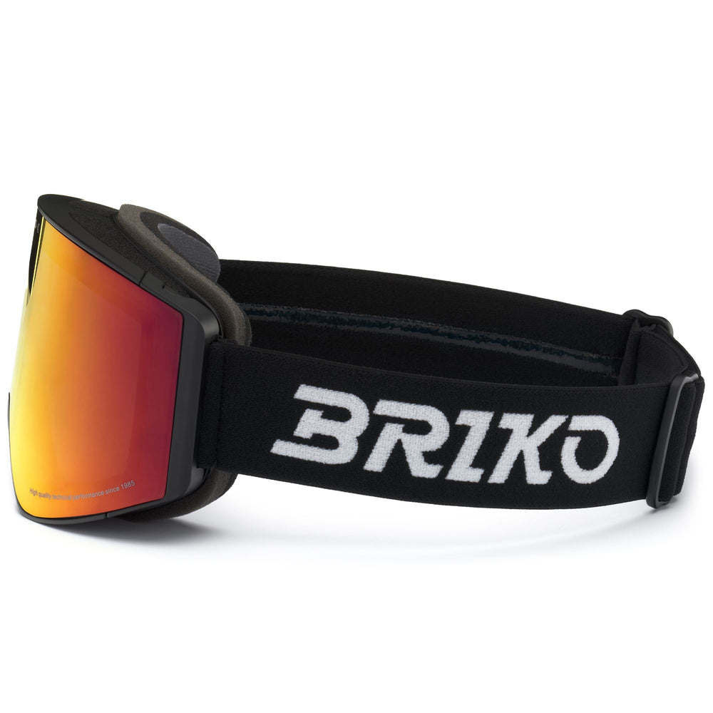 Black Kid Unisex Cylindrical Ski Goggles with Anti-Fog Coating 02