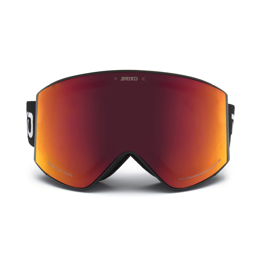 Black Kid Unisex Cylindrical Ski Goggles with Anti-Fog Coating 01