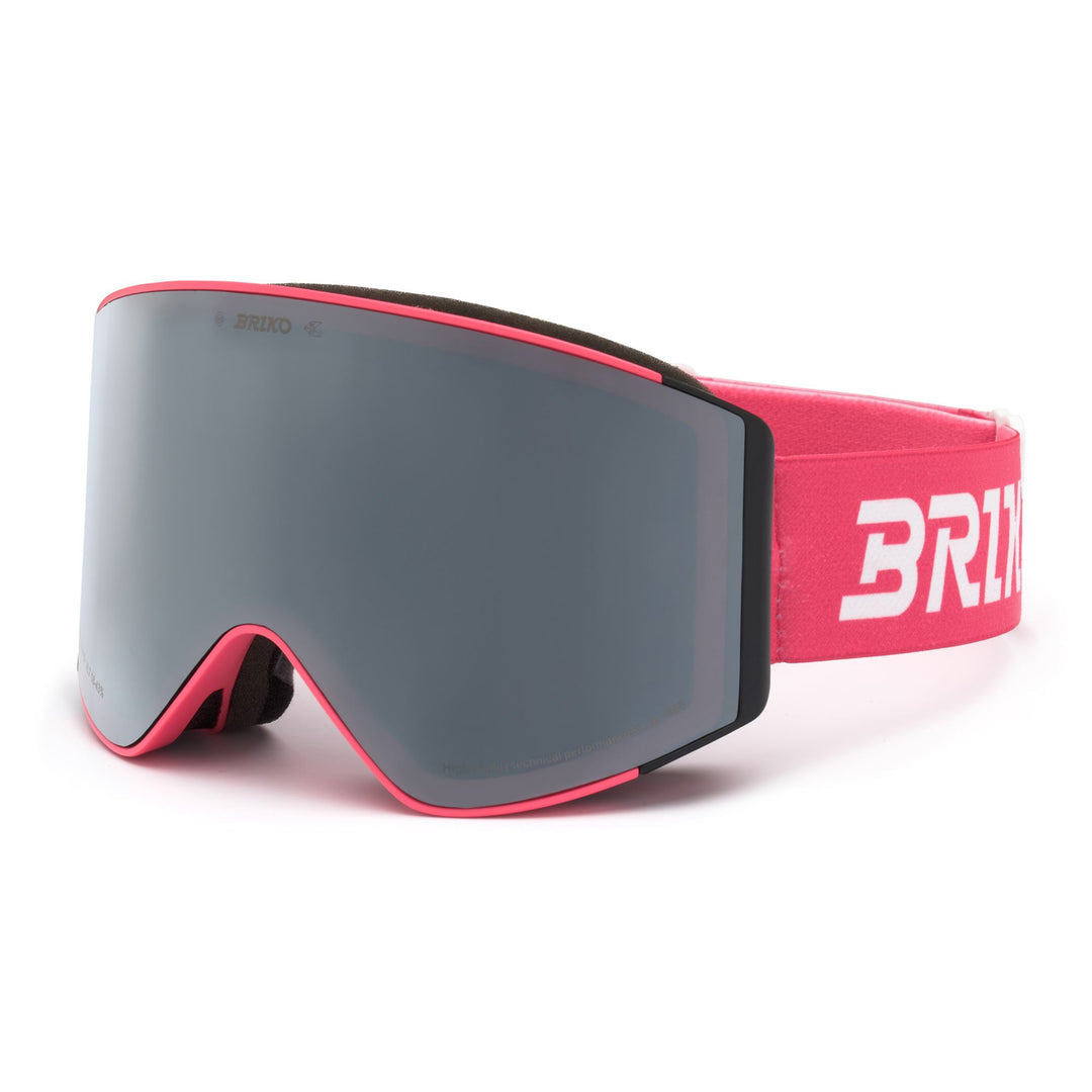 Red Unisex Ski Goggles with Anti-Fog Coating and Dual-Layer Foam main
