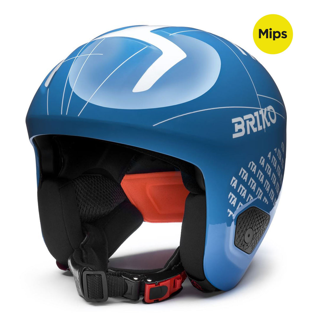 VULCANO 2.0 ITALIA MIPS - Helmets - Helmet - Unisex - Shiny Science Blue-White 01