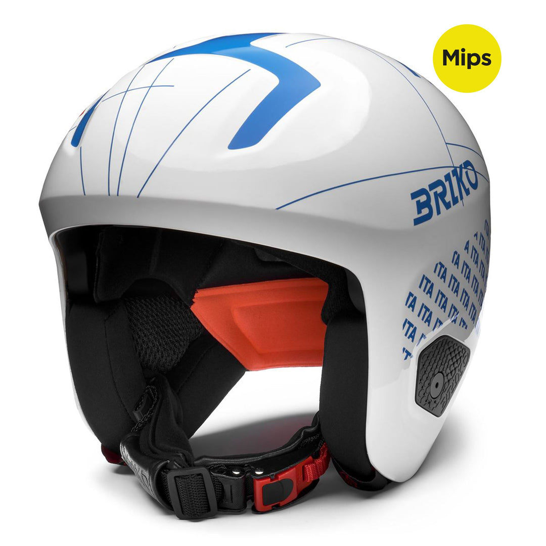 VULCANO 2.0 ITALIA MIPS - Helmets - Helmet - Unisex - Shiny White-Science Blue 01