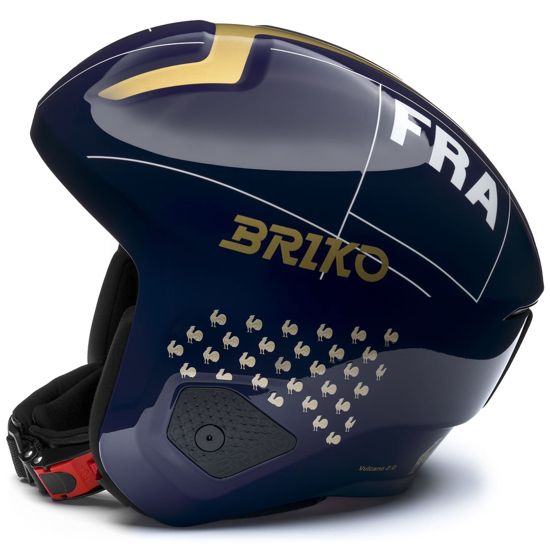 VULCANO 2.0 FRANCE MIPS - Helmets - Helmet - Unisex - Shiny Tangaroa Blue-Gold-White main