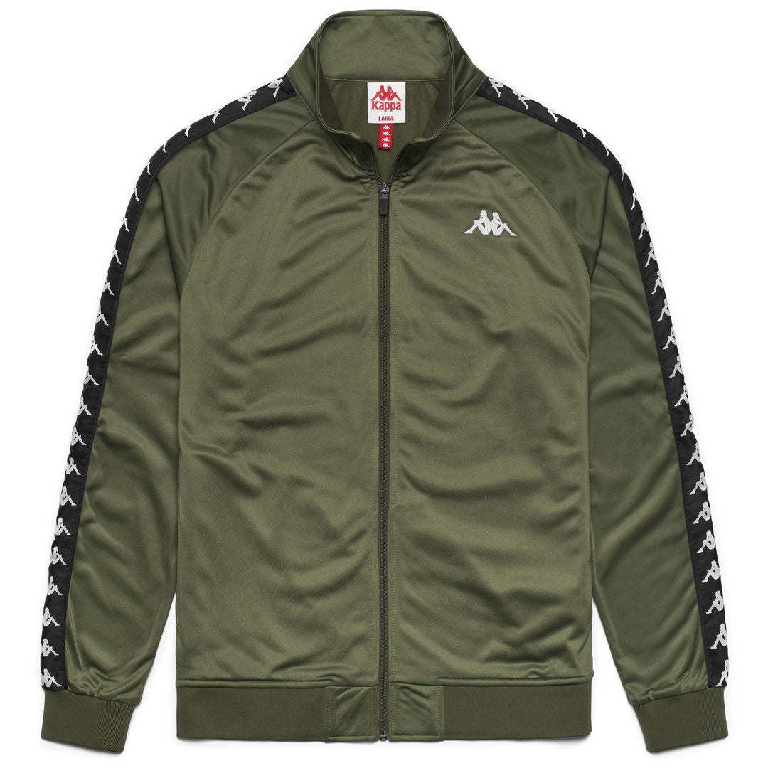 Chaqueta deportiva de polar de corte entallado para hombre de color verde perejil 01