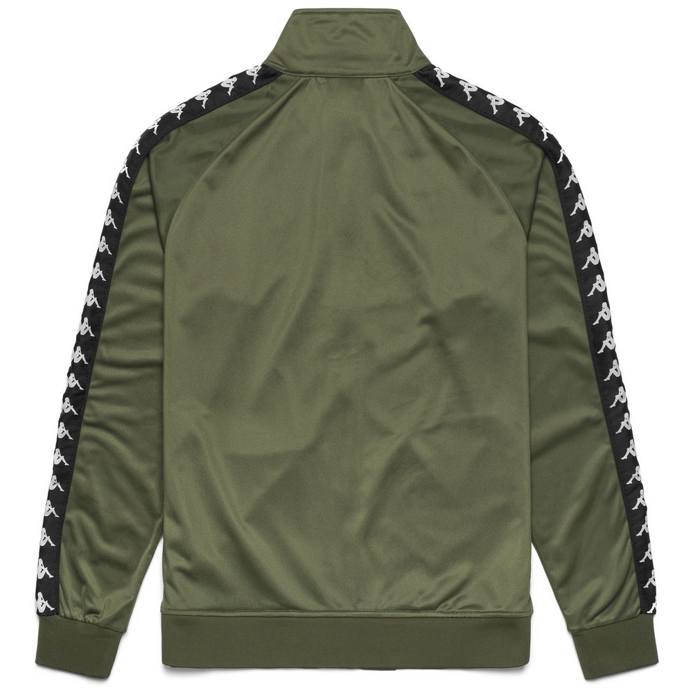 Chaqueta deportiva de polar de corte entallado para hombre de color verde perejil 02