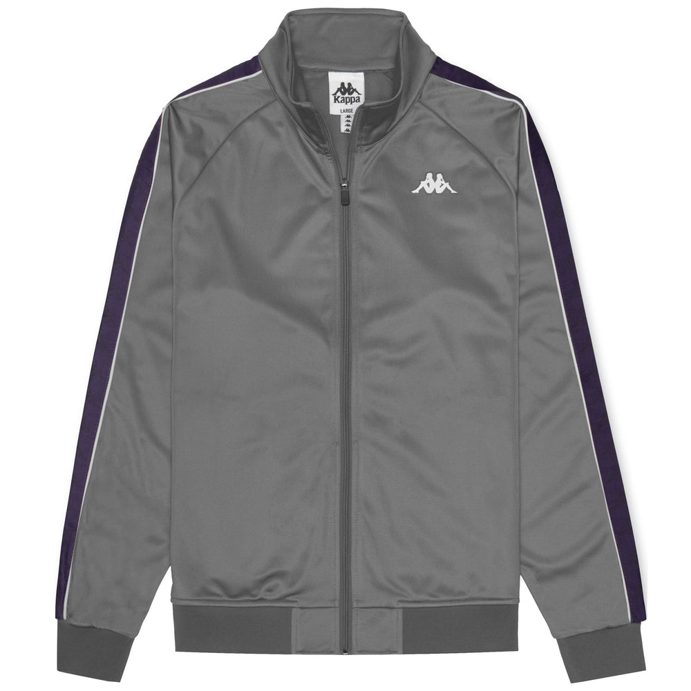Grey Men's Slim Fit Fleece Full-Zip Sweatshirt 02