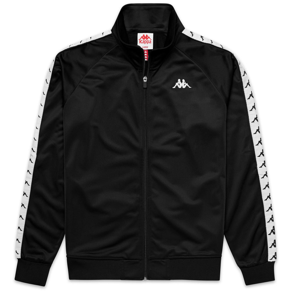 Sudadera deportiva de polar ajustada negra para hombre 02