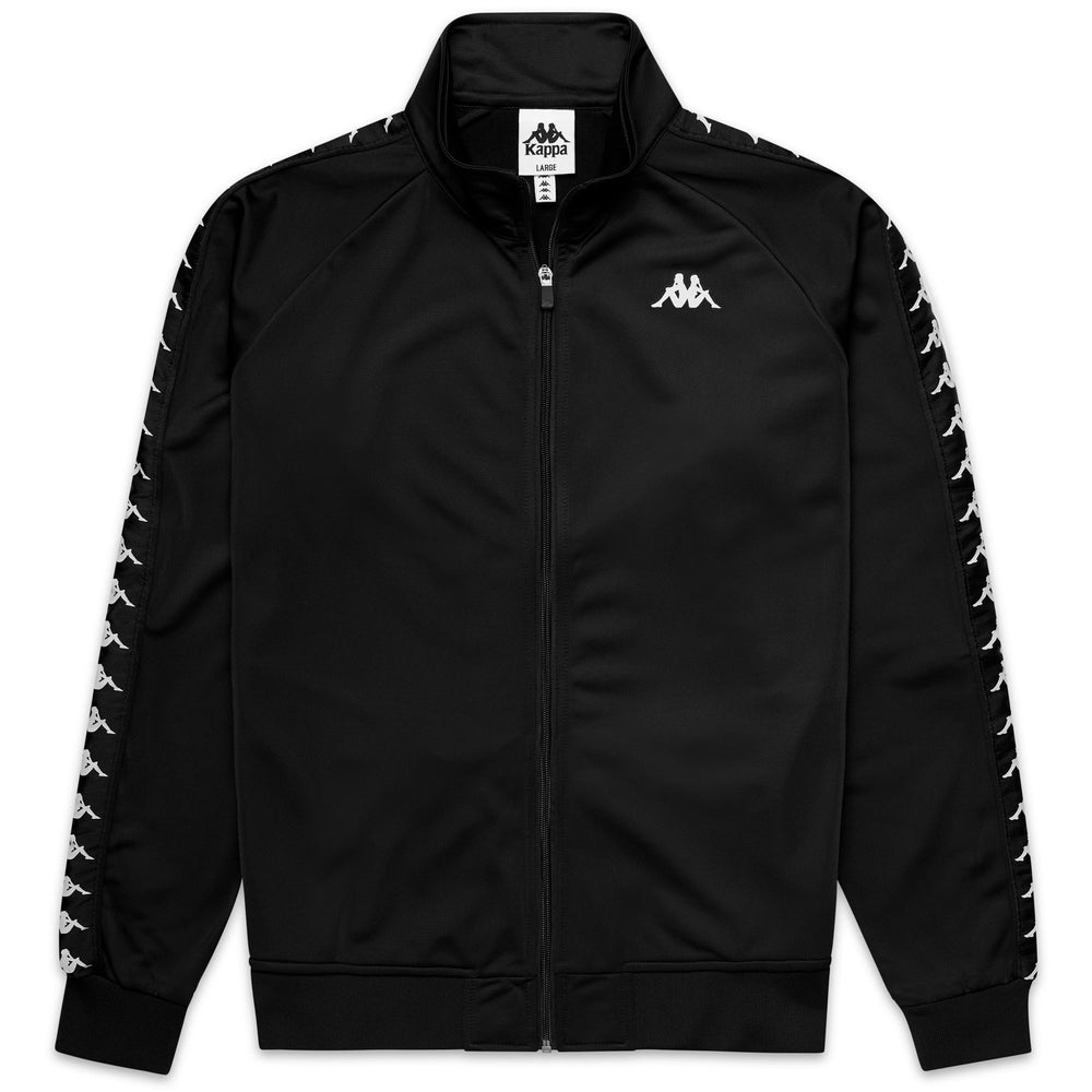 Felpa sportiva da uomo nera slim fit in pile 02