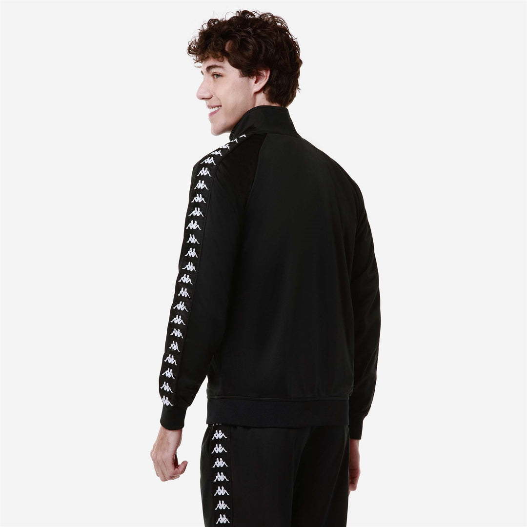 Black Men's Street Fleece Jacket main