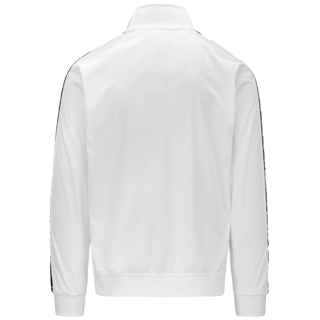 Black White Men's Street Fleece Jacket main