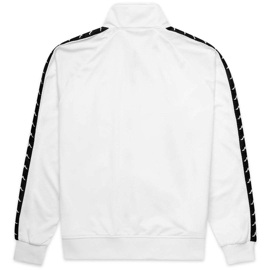 Black White Men's Street Fleece Jacket main