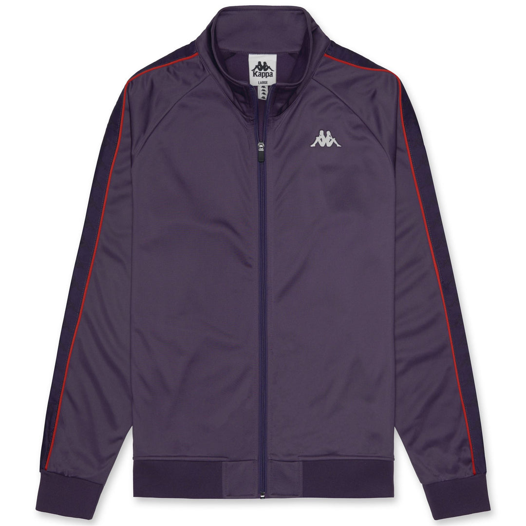 Sudadera deportiva de corte ajustado con cremallera completa para hombre Violet main