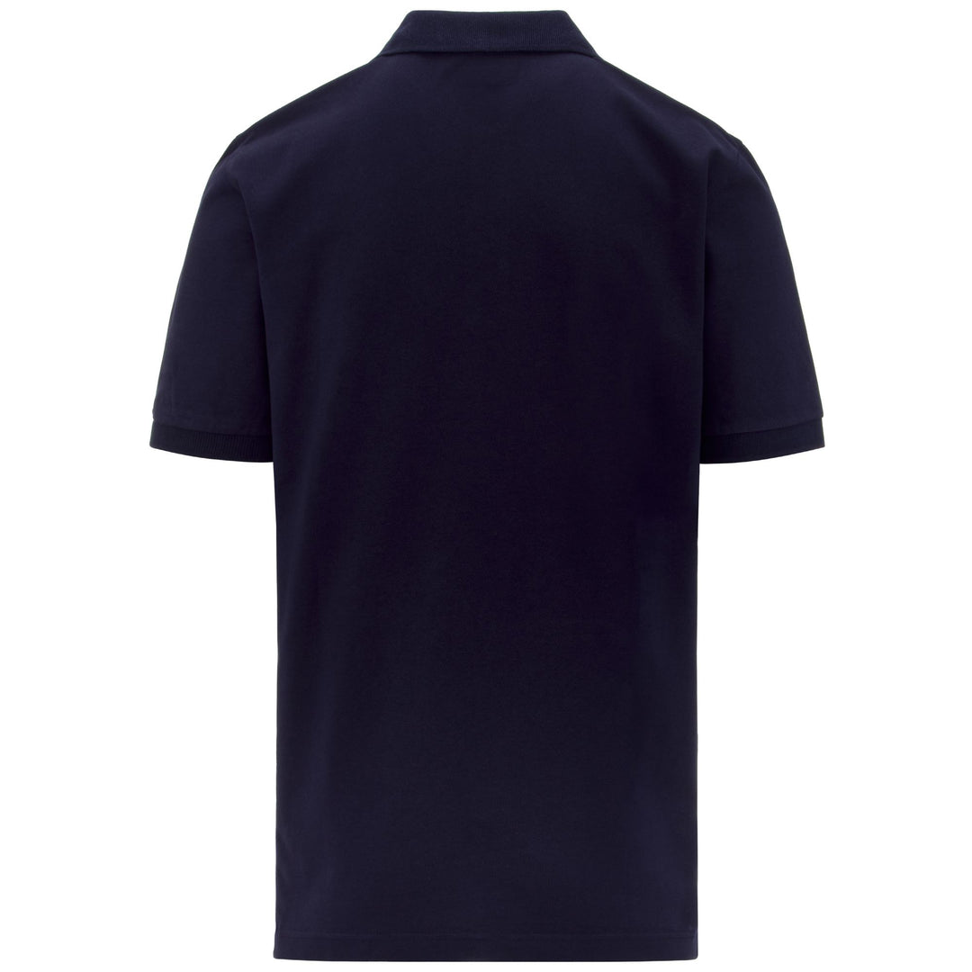 Blue Men's Cotton Polo Shirt for Training main