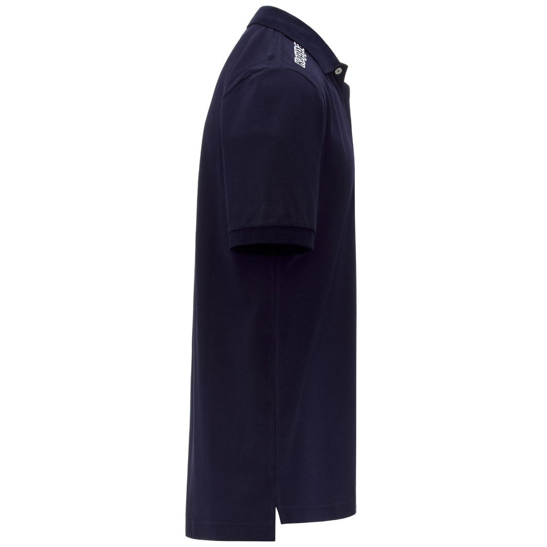 Blue Men's Cotton Polo Shirt for Training main