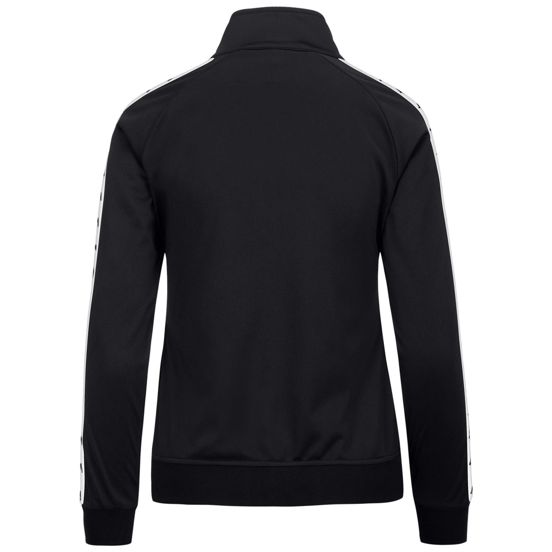 Black Women's Slim Fit Sportswear Fleece with Full Zip and Pockets main