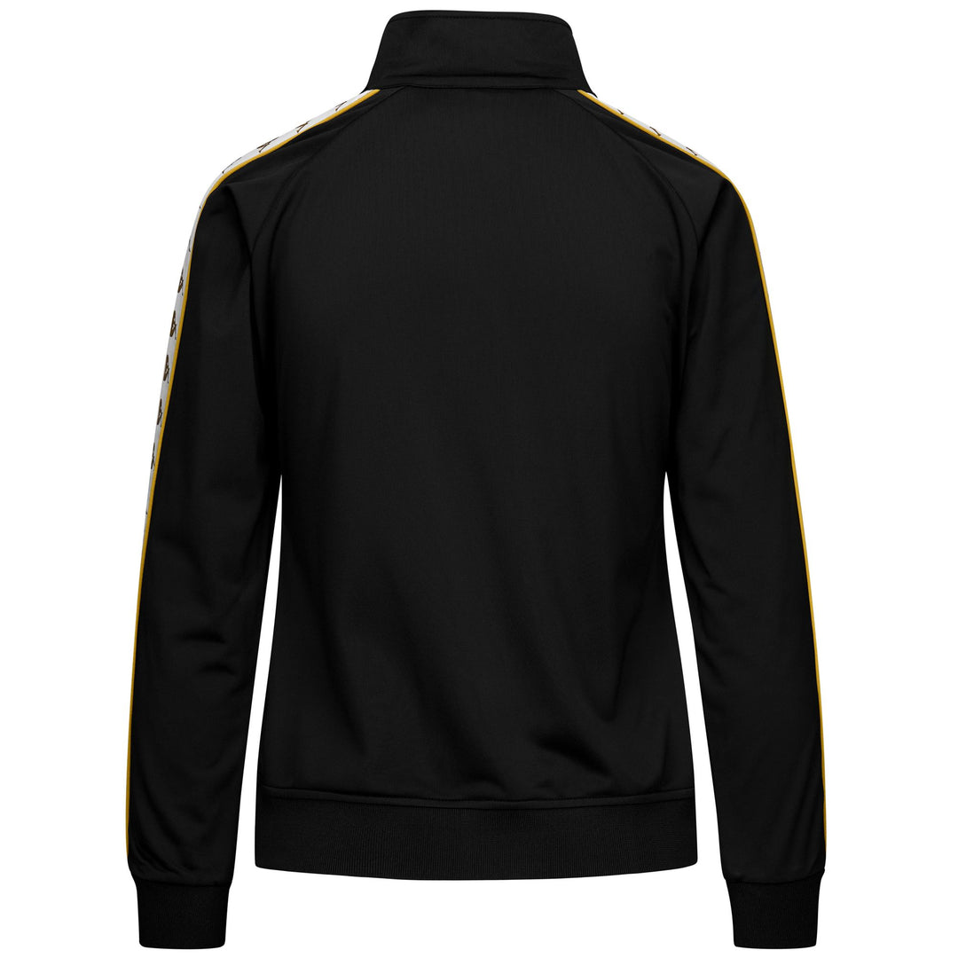 Black and yellow Women's Slim Fit Fleece Jacket main
