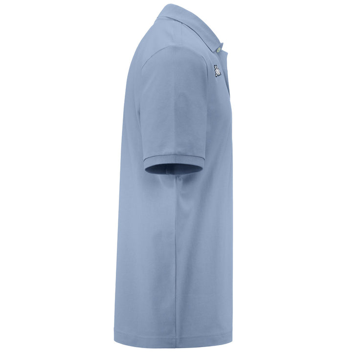 Polo Shirts Man LOGO  SHARAS MSS Polo BLUE DUSK Dressed Front (jpg Rgb)	