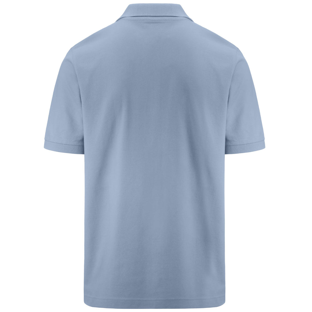 Polo Shirts Man LOGO  SHARAS MSS Polo BLUE DUSK Dressed Side (jpg Rgb)		