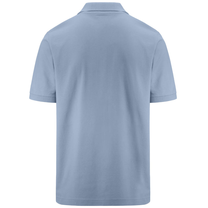 Polo Shirts Man LOGO  SHARAS MSS Polo BLUE DUSK Dressed Side (jpg Rgb)		