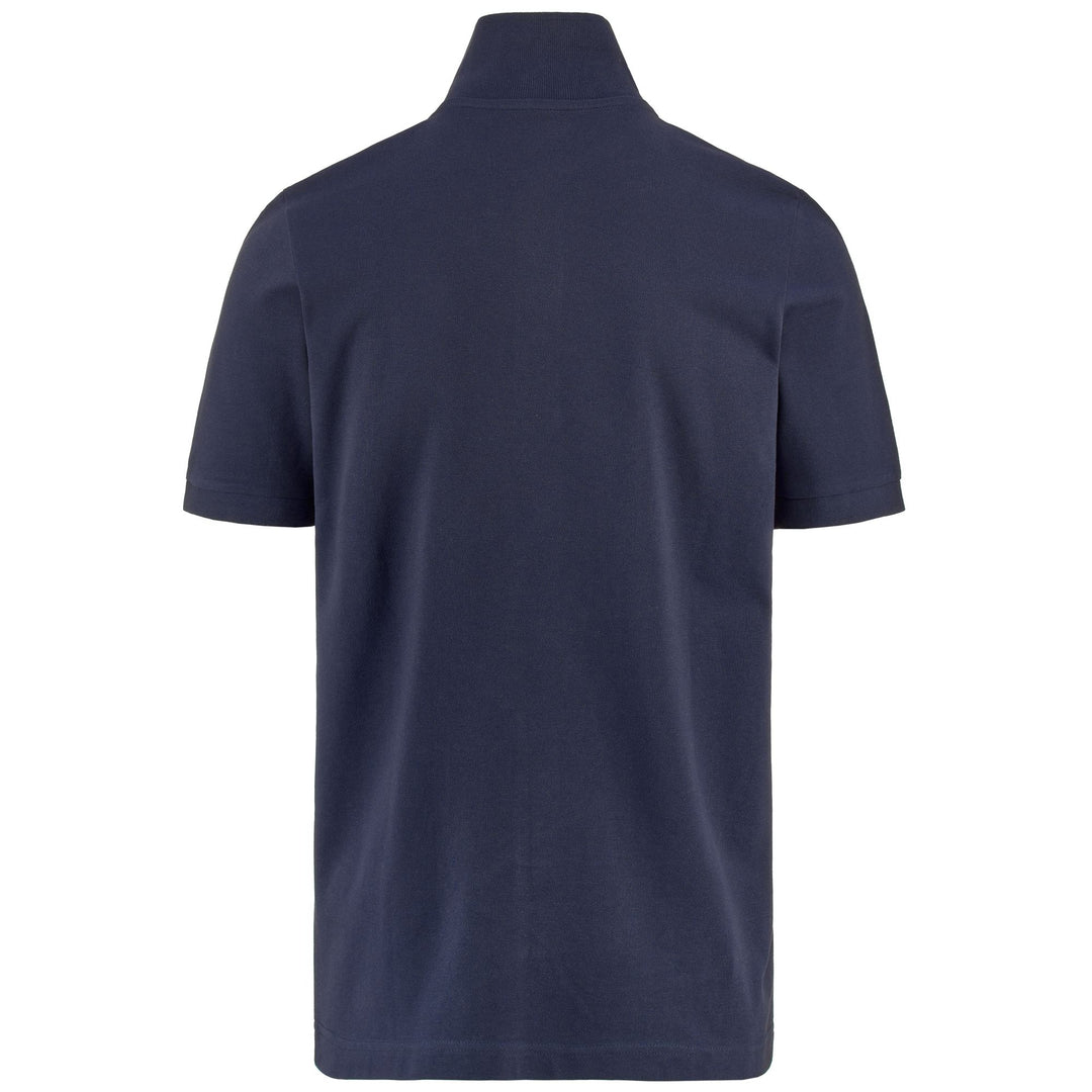 Polo Shirts Man LOGO  SHARAS MSS Polo BLUE MARITIME Dressed Side (jpg Rgb)		