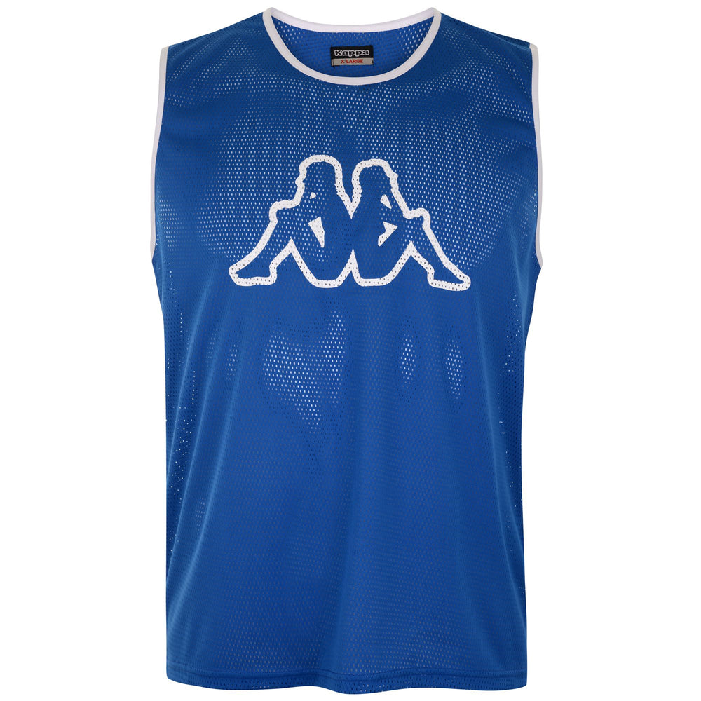 Nautic Blue Men's Football Tank Top. 02