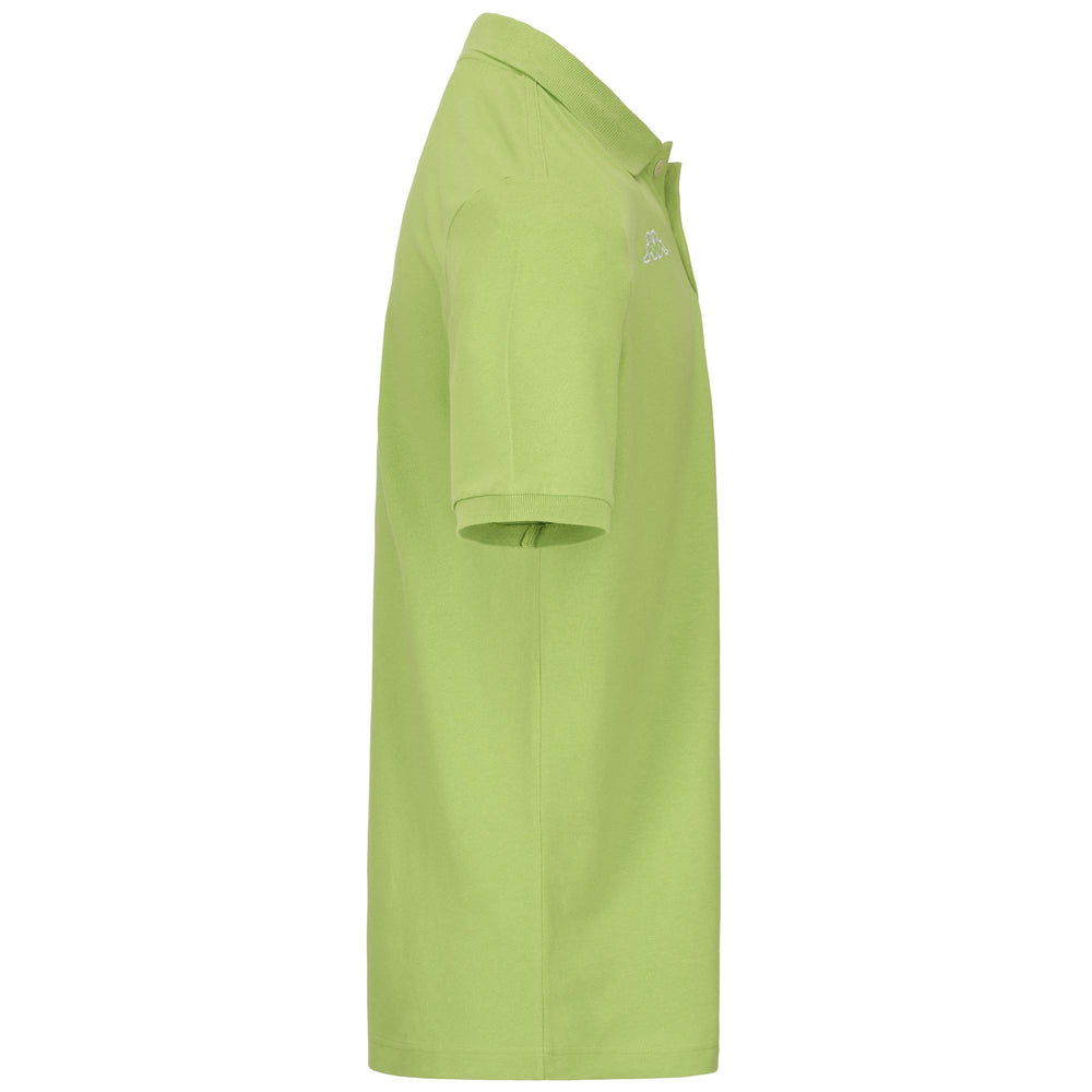 Plant green Men's Sportstyle Cotton Polo Shirt. 02