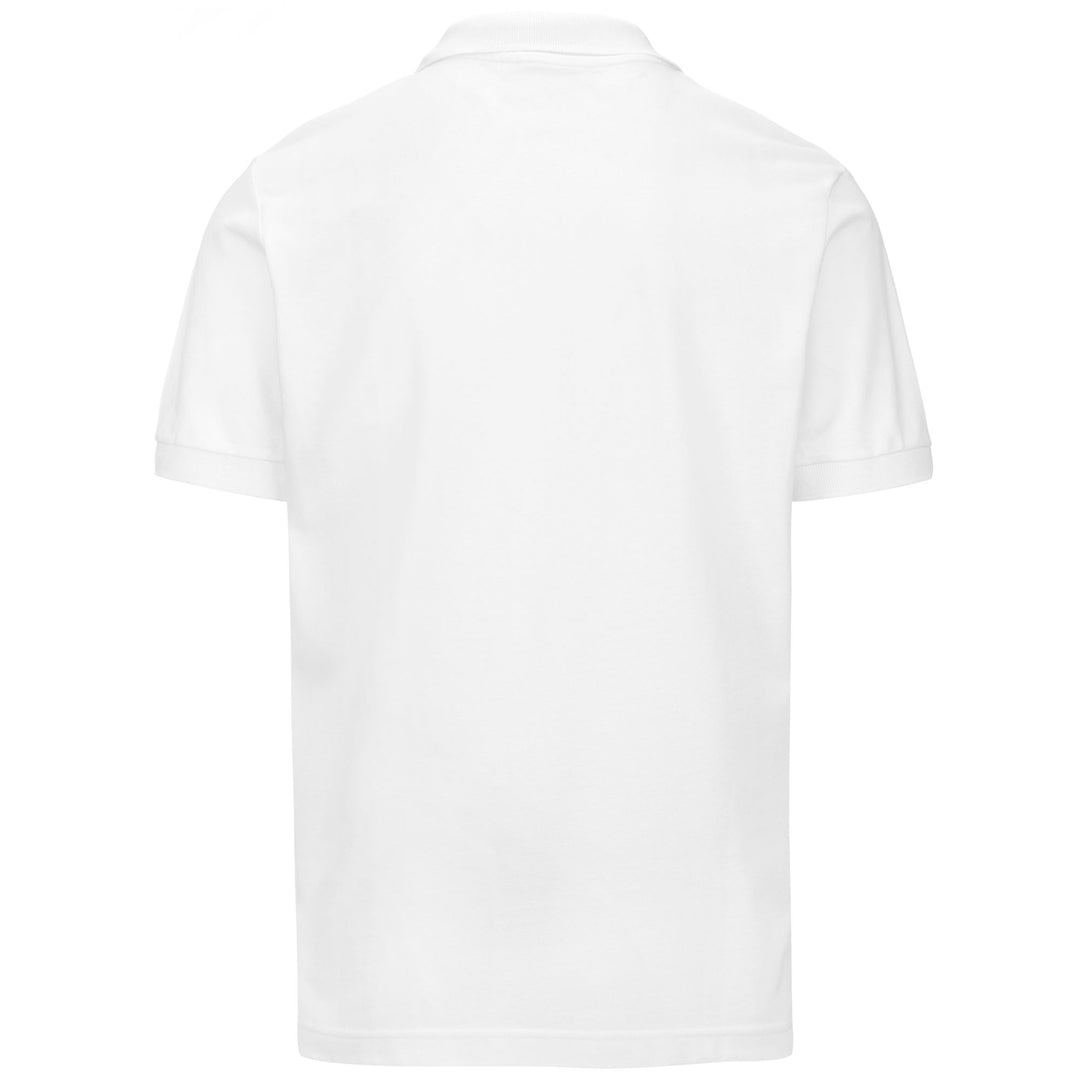 Polo blanc pour homme, coupe classique, en coton, style sport main