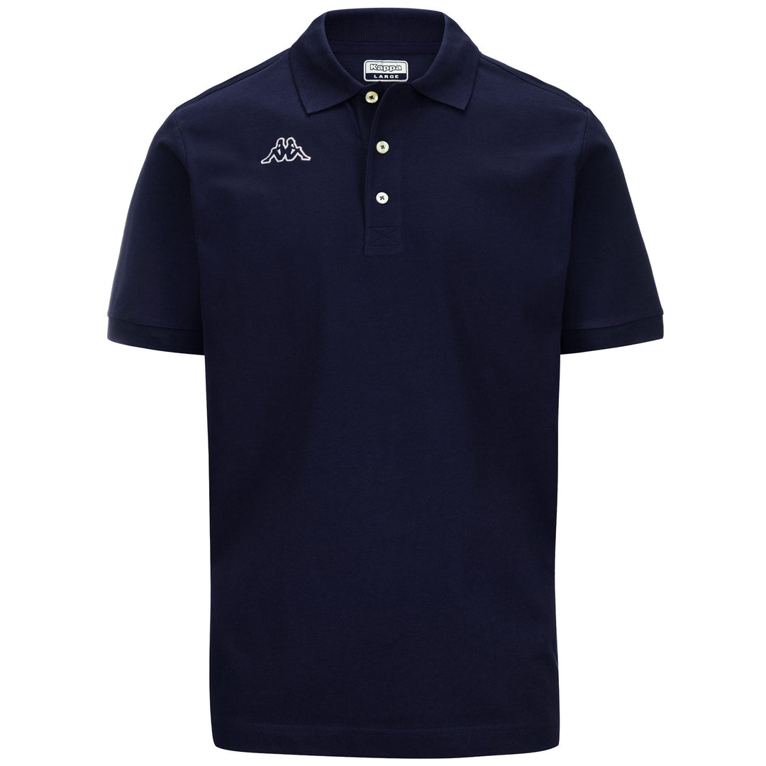 Men's Blue Sportswear Regular Fit Cotton Polo Shirt 01