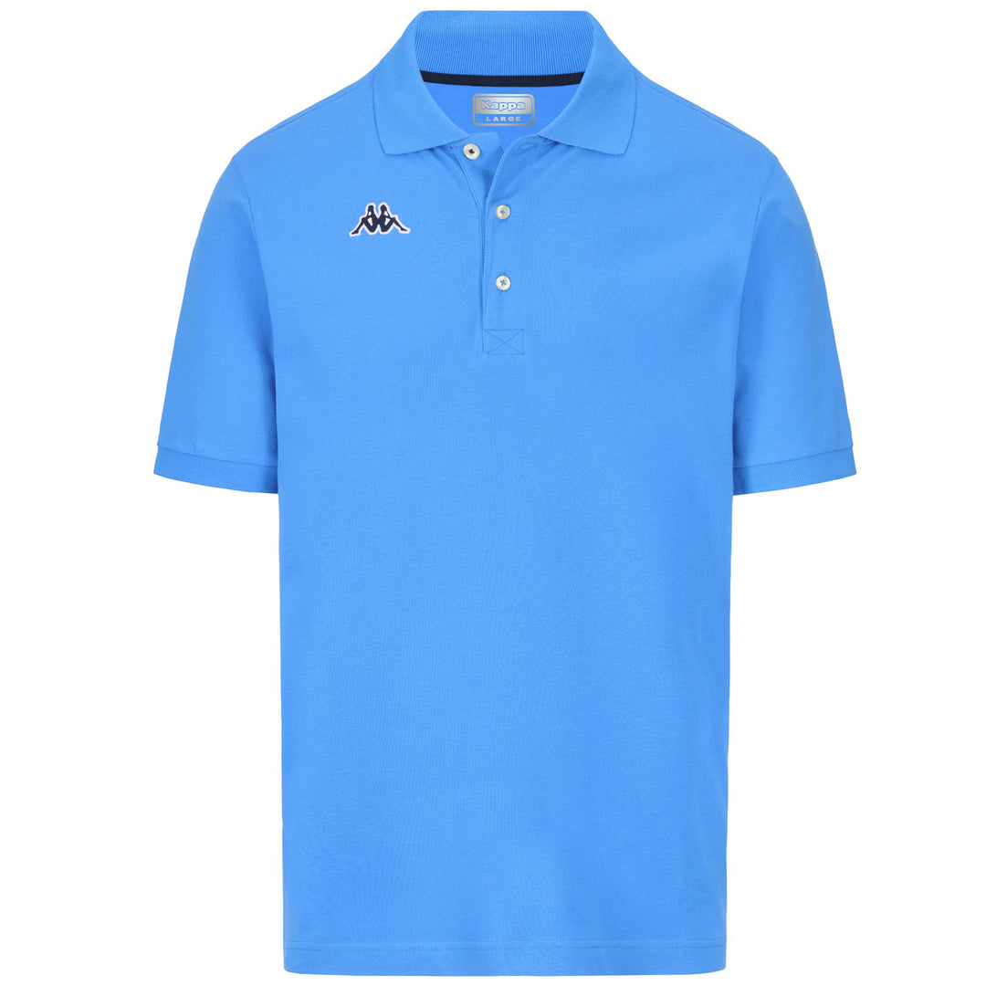 Blue Men's Sportswear Regular Fit Cotton Polo Shirt 01