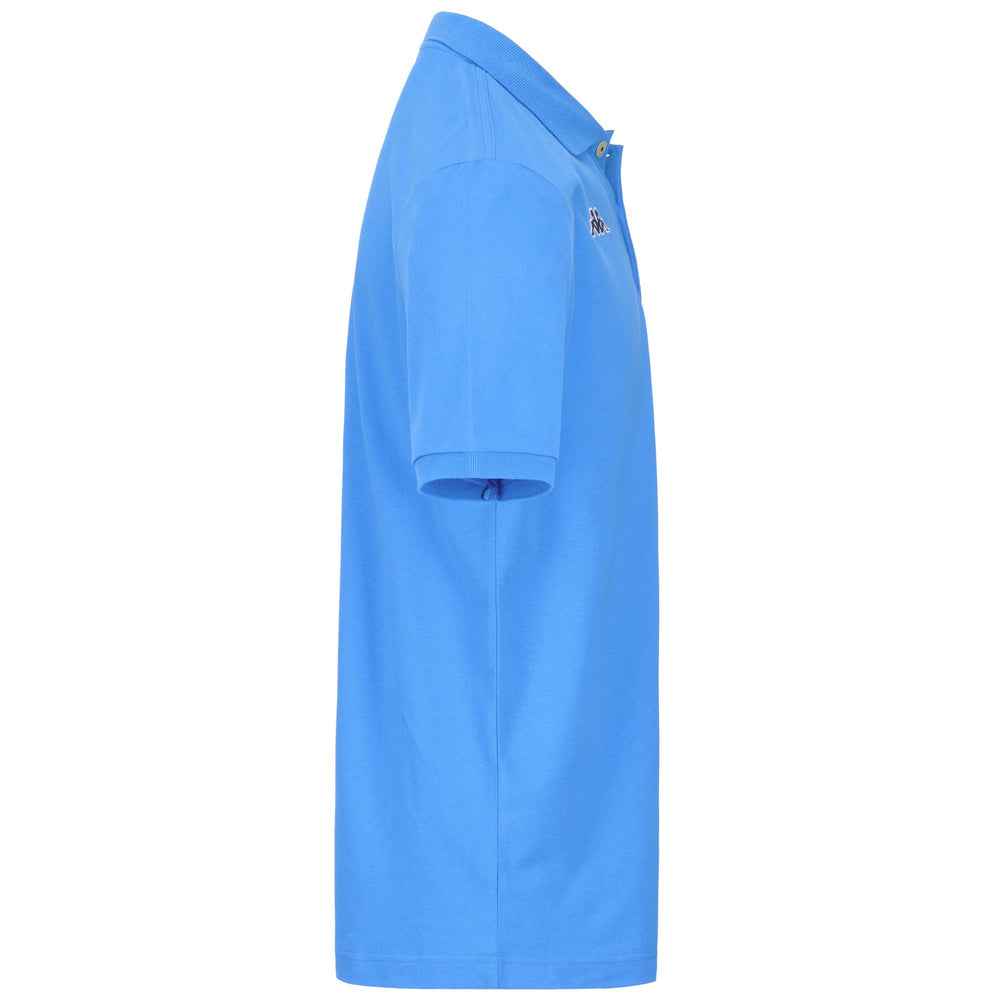 Blue Men's Sportswear Regular Fit Cotton Polo Shirt 02