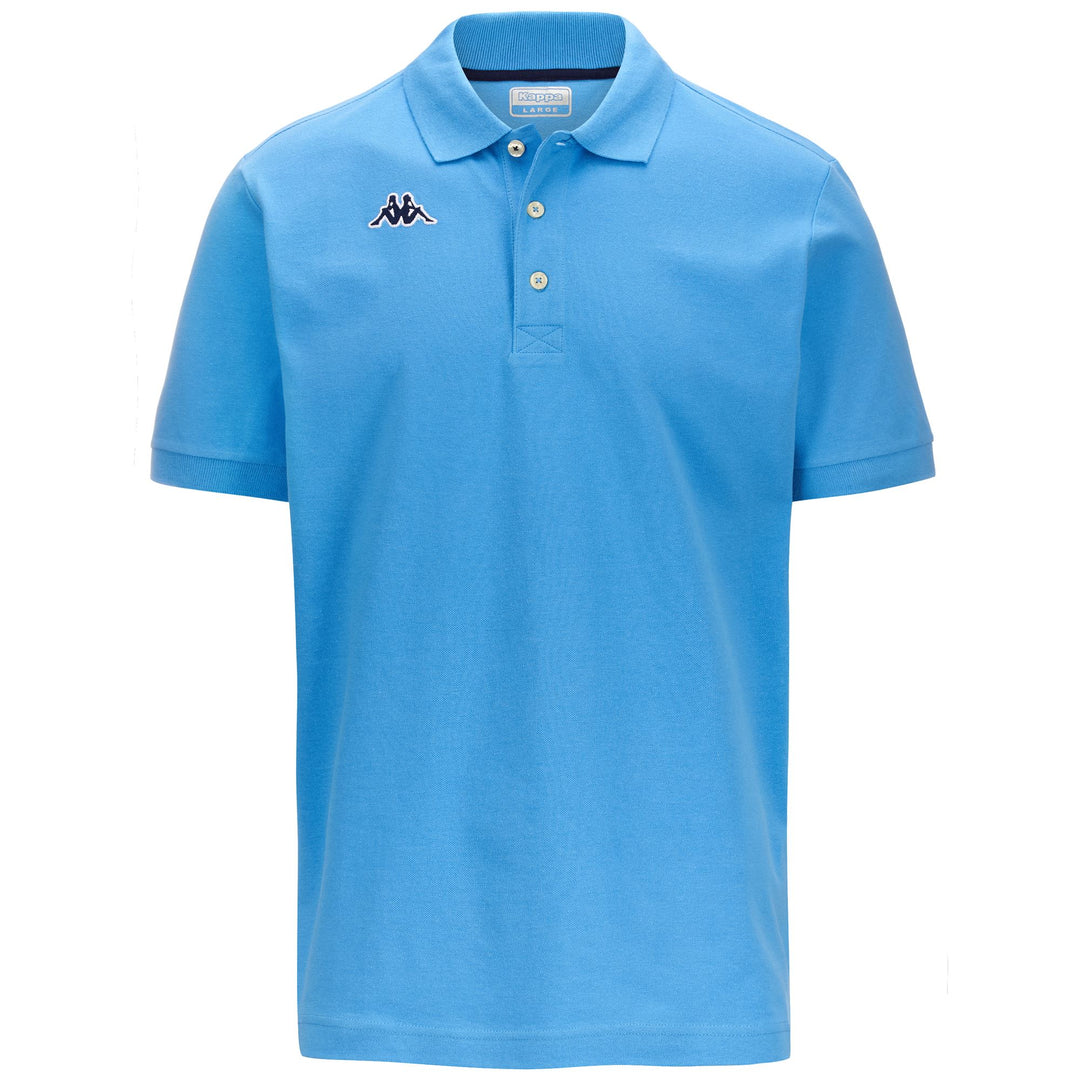 Blue Men's Regular Fit Sportswear Cotton Polo Shirt 01