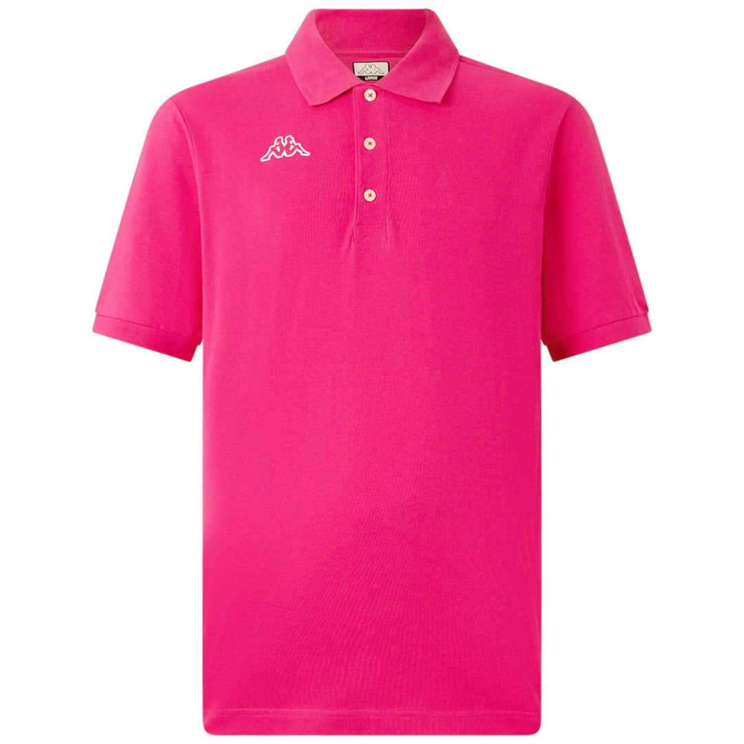 Intense Pink Men's Cotton Sportstyle Polo Shirt 01
